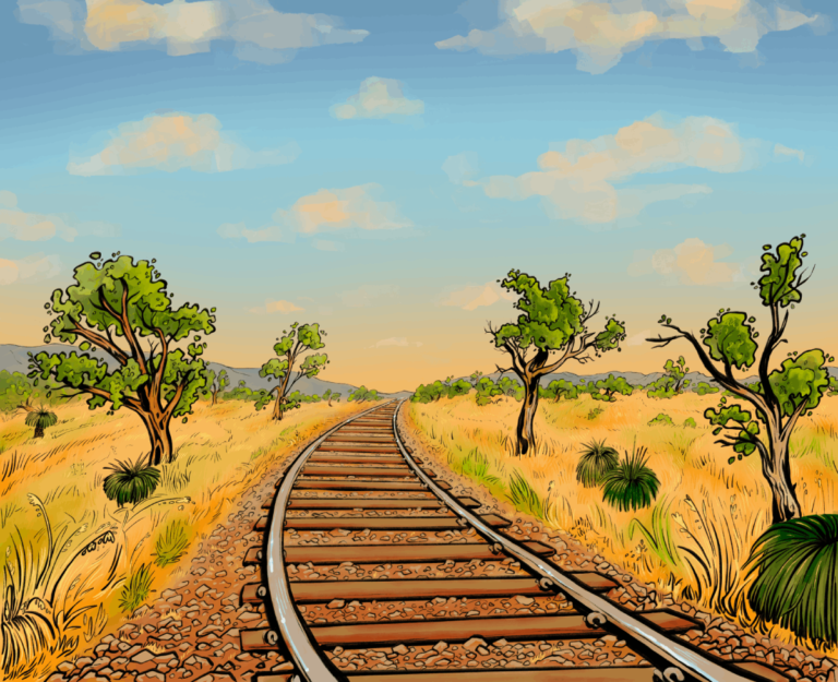 Australind poster illustration