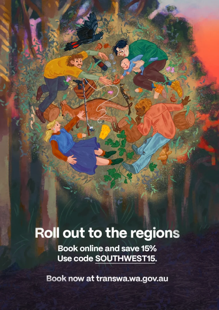 Transwa Soutwest Region poster