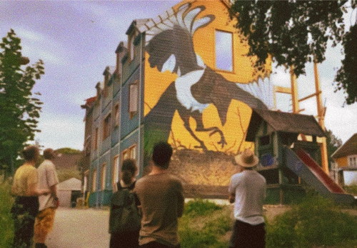 Selbukassa finished mural view